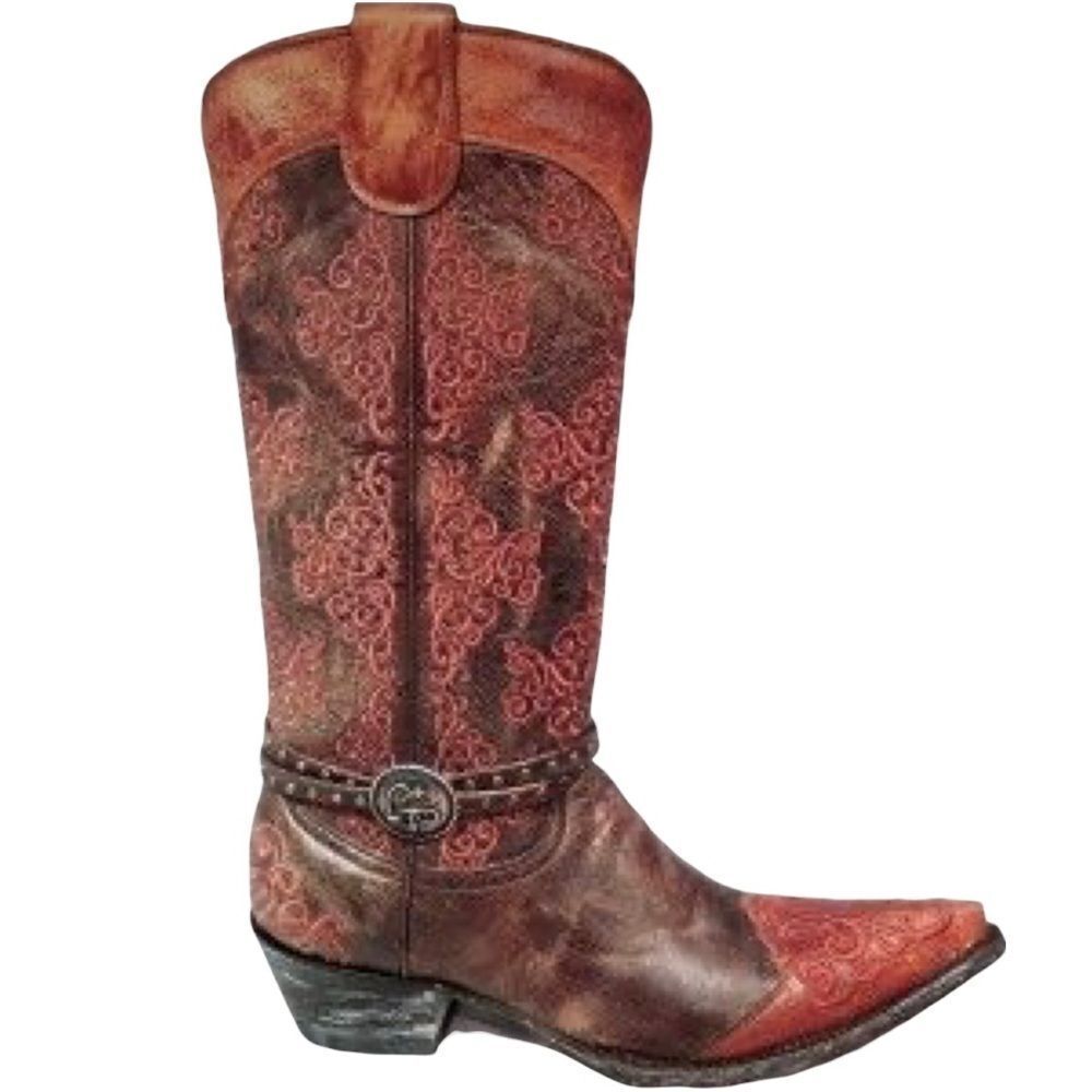 OLD GRINGO “Inese” Chocolate and Cognac Boots